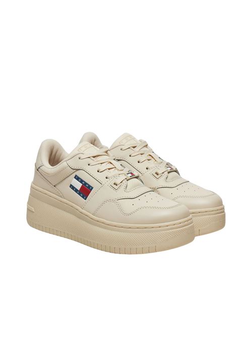 Sneaker basket retro beige Tommy Jeans | EN0EN02506ACG